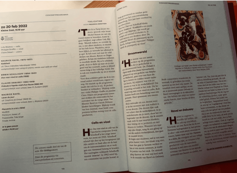 Interview with Lidy Blijdorp in Preludium Magazine